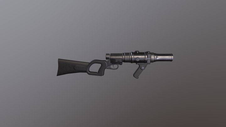 Blaster 3D Model