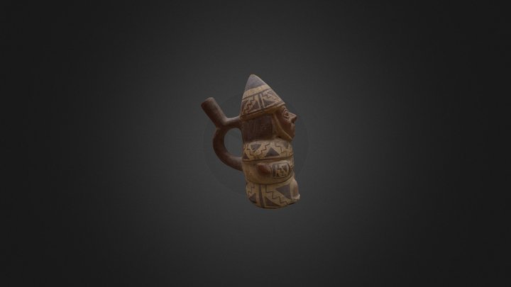 Guerrero Moche_ replica 3D Model