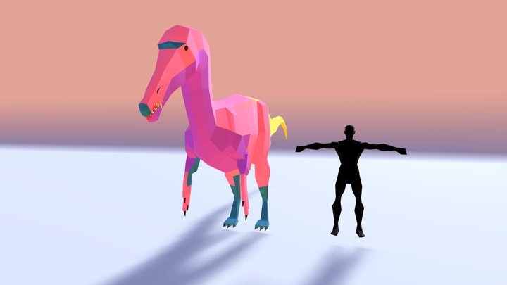 Baryonyx 3D Model