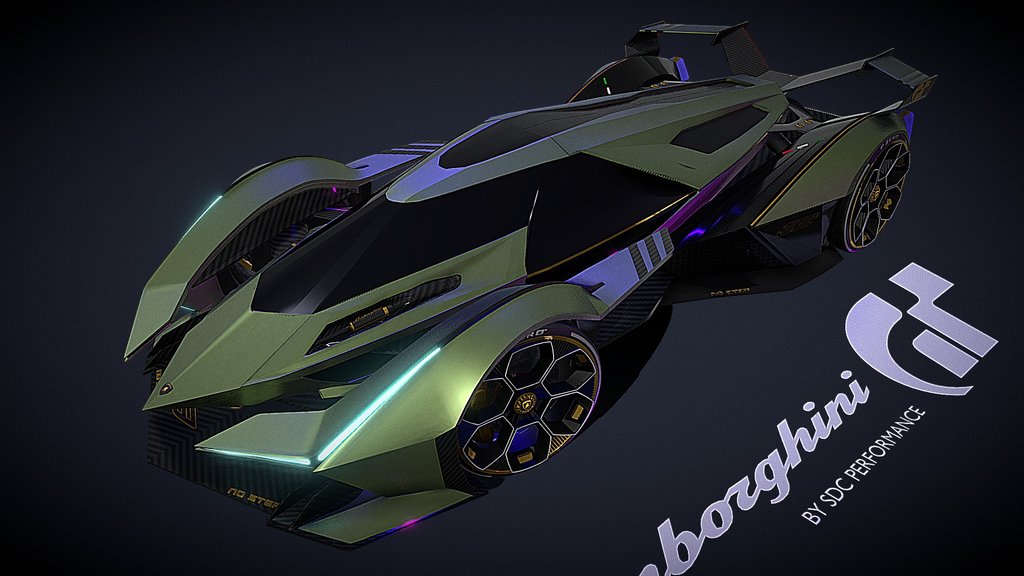 FREE - Lamborghini V12 Vision Gran Turismo bySDC