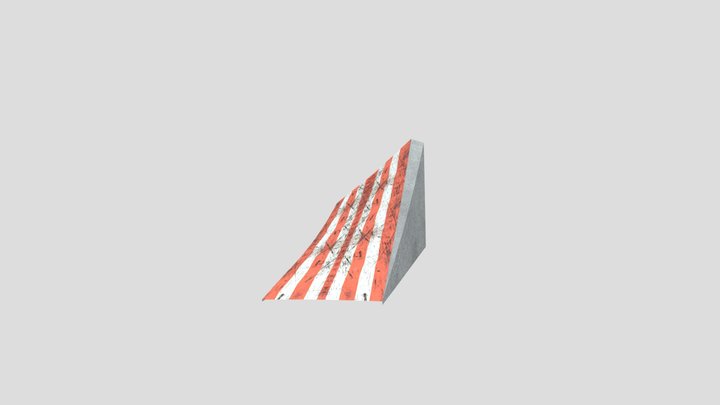basic track ramp 3D Model