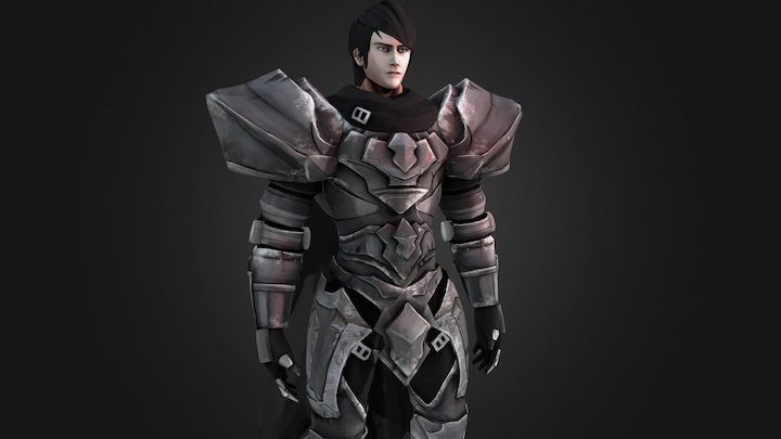 Armored Knight Model 3D Model