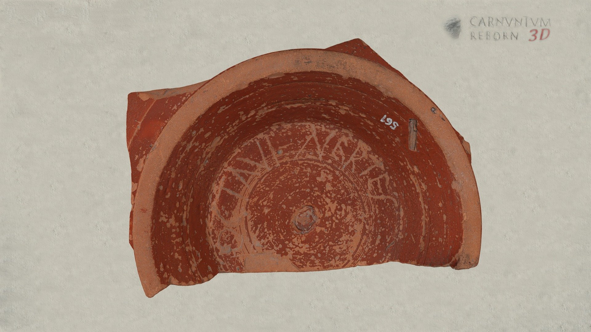 Tellerfragment — Sketchfab embed 3D viewer