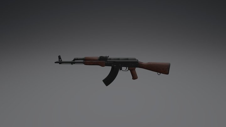 MWR AK-47 3D Model