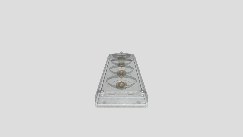 Vintage Industrial Quad Light Switch