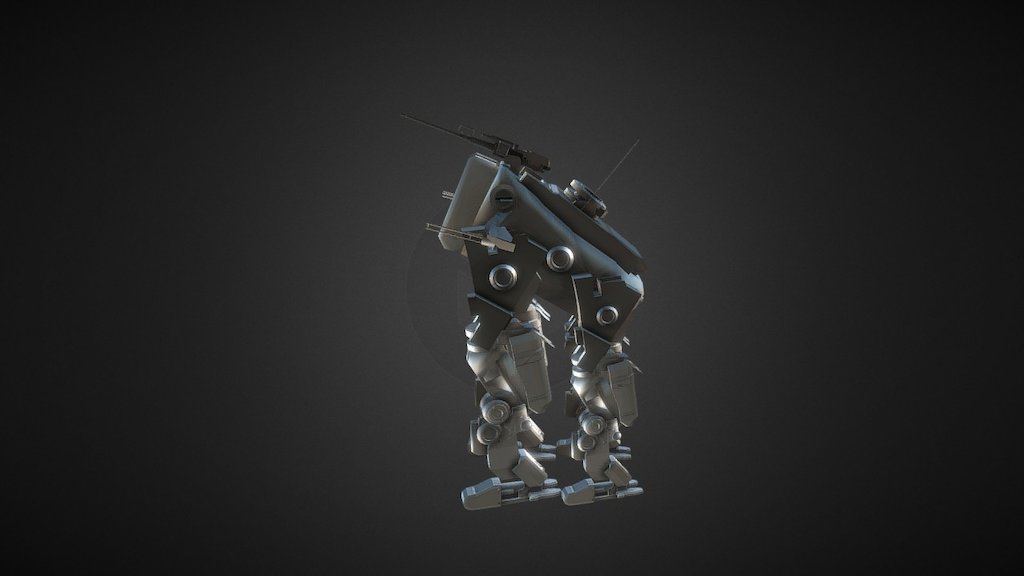 Machinery Robot (3ds Max_ Model Bashing) - 3D model by Javougn Moreland ...