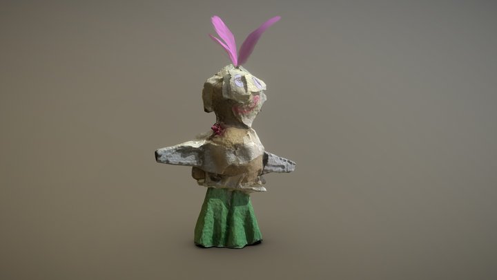 Easter Doll 3D Model
