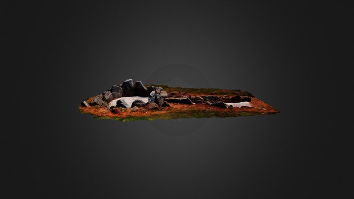 Dolmen Cubillejo de Lara 3D Model
