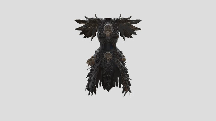 Blackthorn Aegis Armor 3D Model