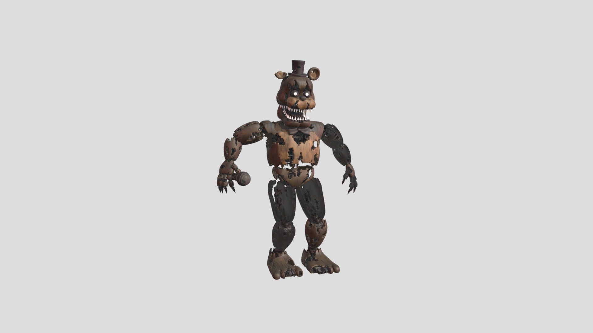 Nightmare Freddy - Download Free 3D model by dwall8611 [b1d76de ...