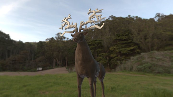 Deer 3D Model