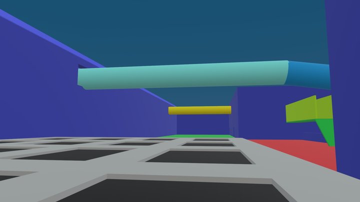 закулисие уровень 283 3D Model