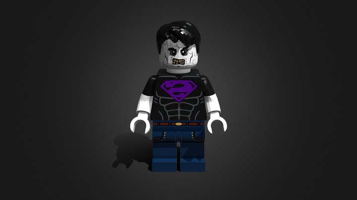 LEGO Bizarro Superboy 3D Model