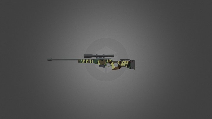 AWM Camouflage 3D Model