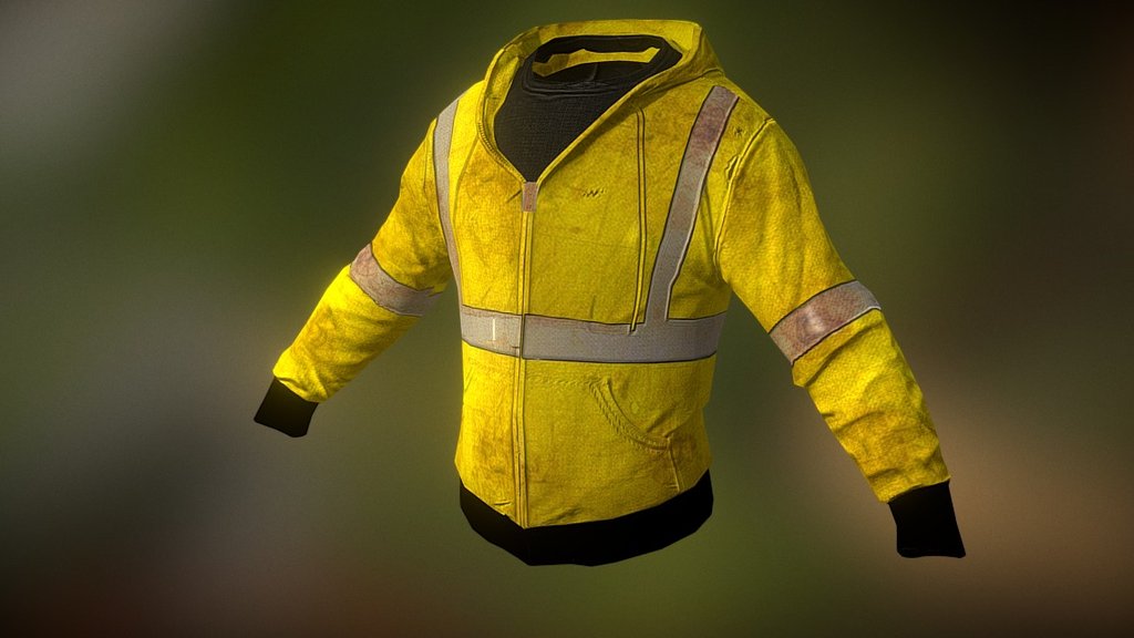 Safety Hoodie - 3D model by gmeiburg88 [b1db22f] - Sketchfab