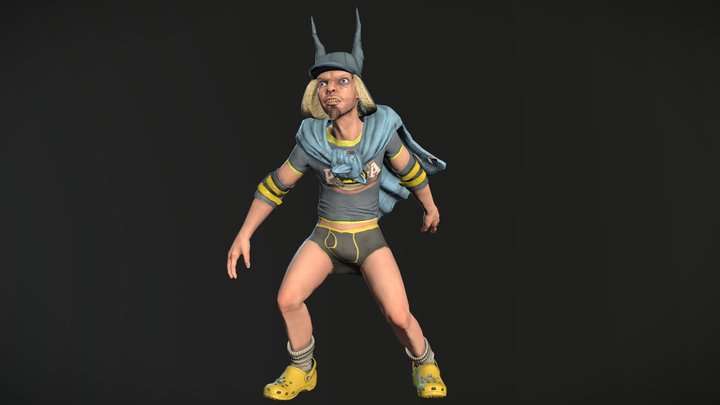 Batman Impostor - Gotham City Impostors Fan Art 3D Model