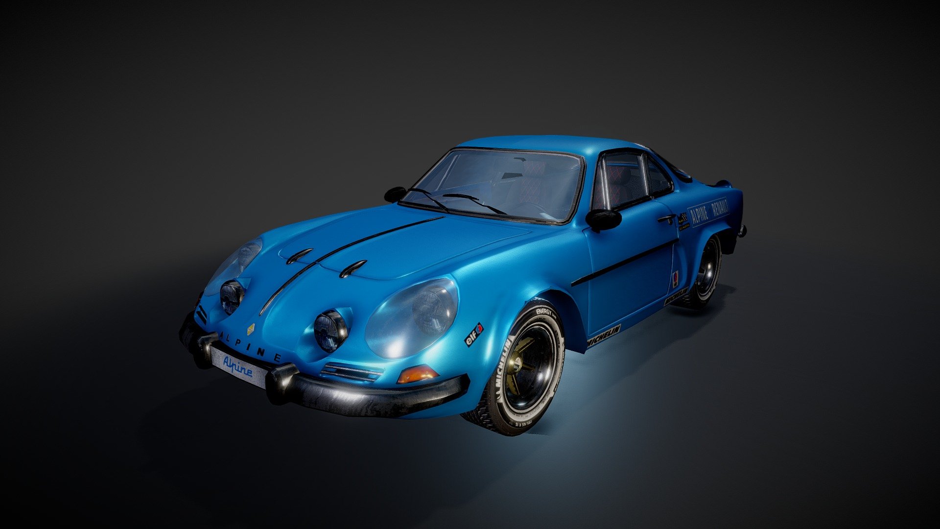 Renault Alpine ADD 3D model by JER3D (jeremygo) [b1dc302] Sketchfab