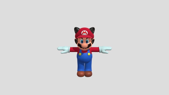 Super Mario NSMB2 (SRW) 3D Model