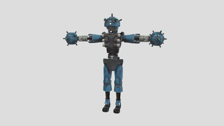 (TF2) Sentry Buster Bruxter 3D Model