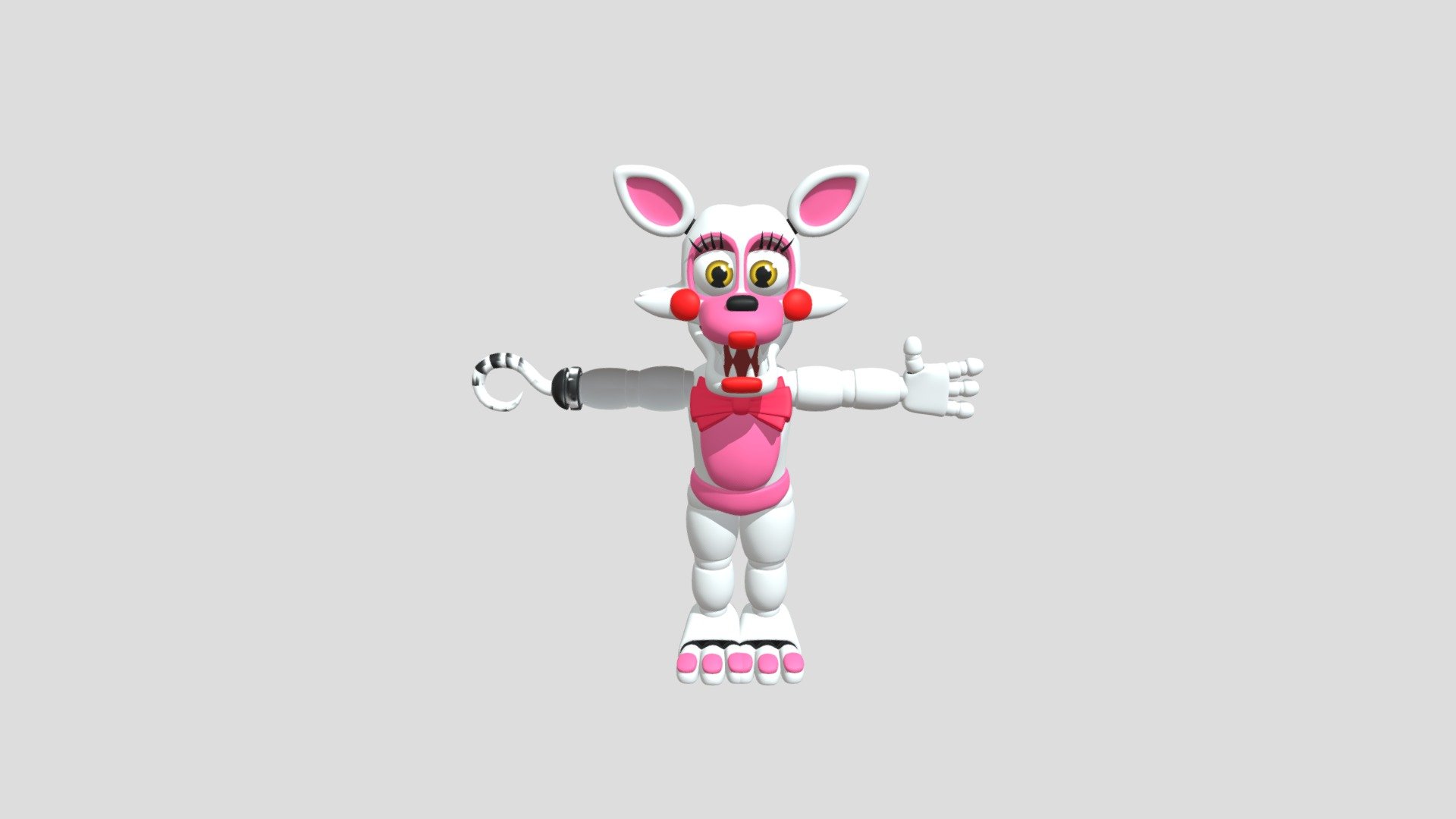 Toy Foxy Download Free 3d Model By Milesthe Nsfw Template Installer Toxyfnaf B1dd2a4 