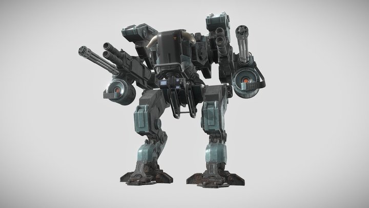 Kaino Mech 3D Model