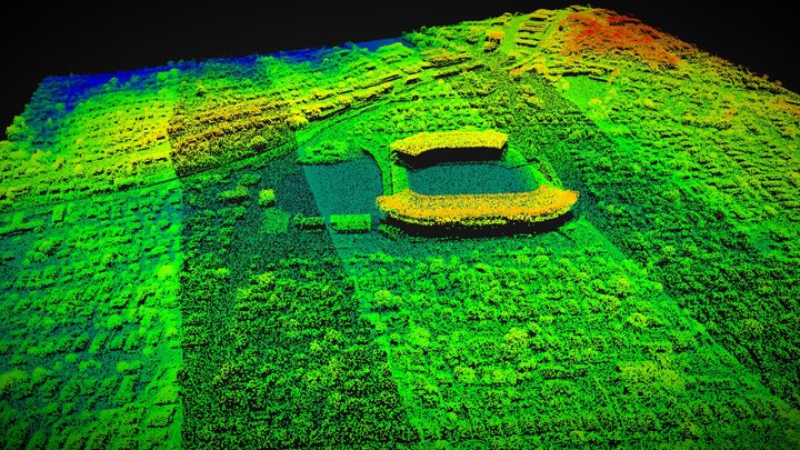 Eden Park, Auckland, New Zealand – Kostenloses 3D-Modell STL