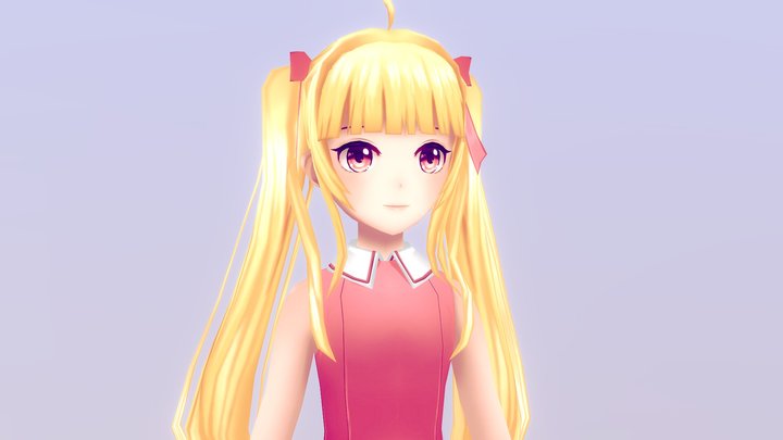 girl 7 3D Model