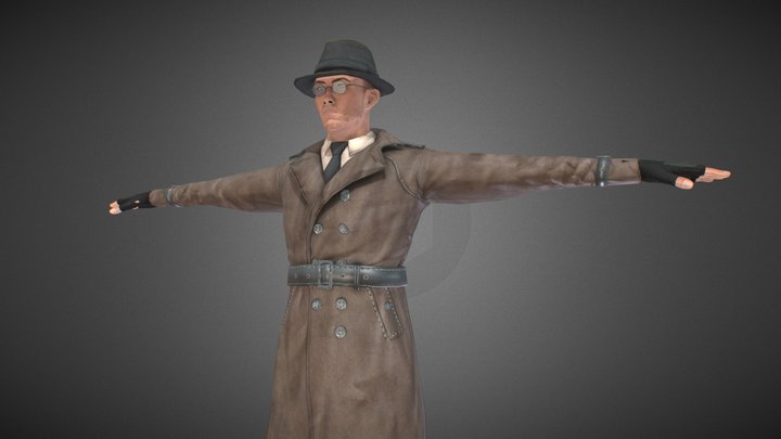 detective 3D Model