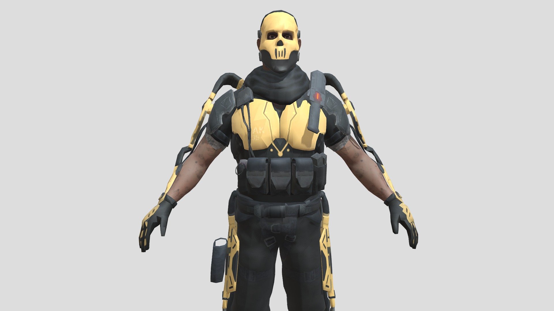 Hank Golden Killer - 3D model by sxnneh [b1de871] - Sketchfab