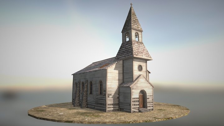 Old Church 3D Model