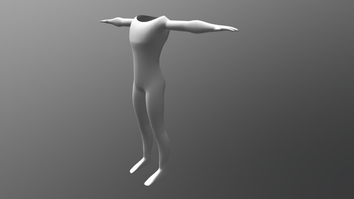 Modelado cuerpo humano 3D Model