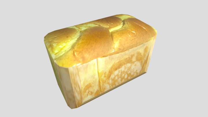 Honey bread lowww poly – Modello 3D gratuito STL