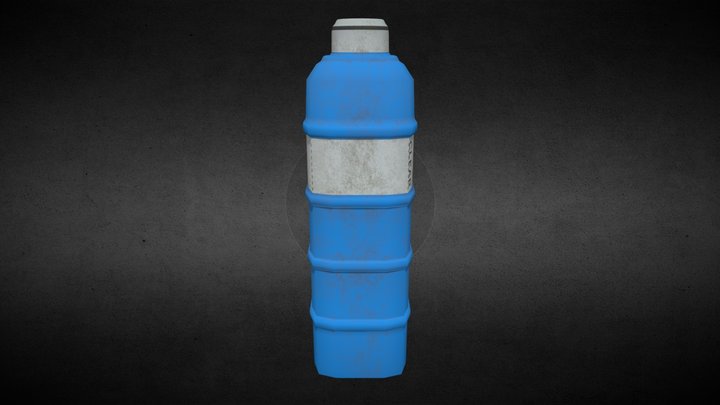 Water Bottle 3D Model