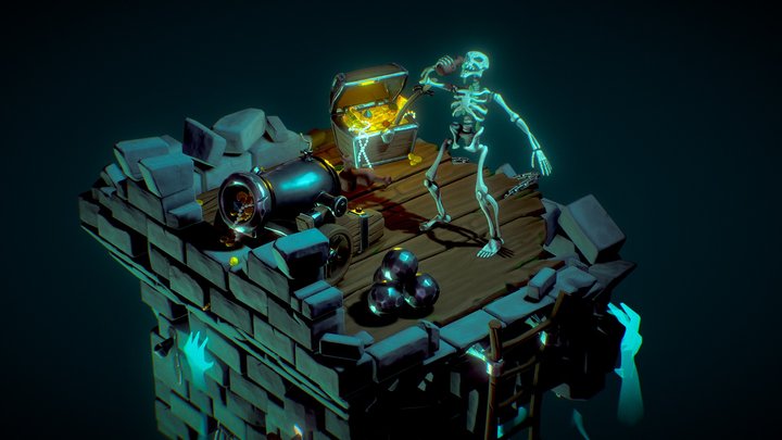 👑 Cursed Gold 💀 || Pirate tale