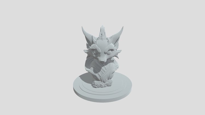 kitsune 3D Model
