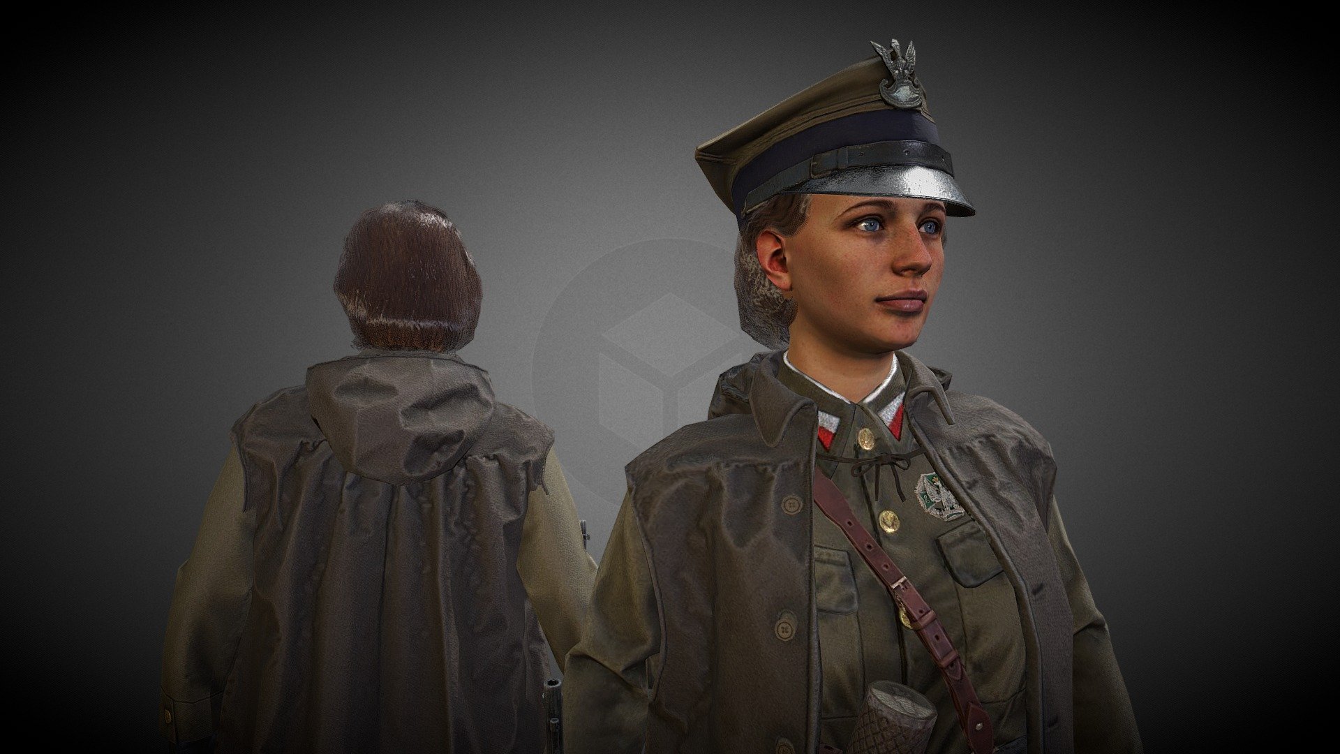 Polish of the Emilia Plater Battalion - 3D model by akjoler [b1e6728 ...