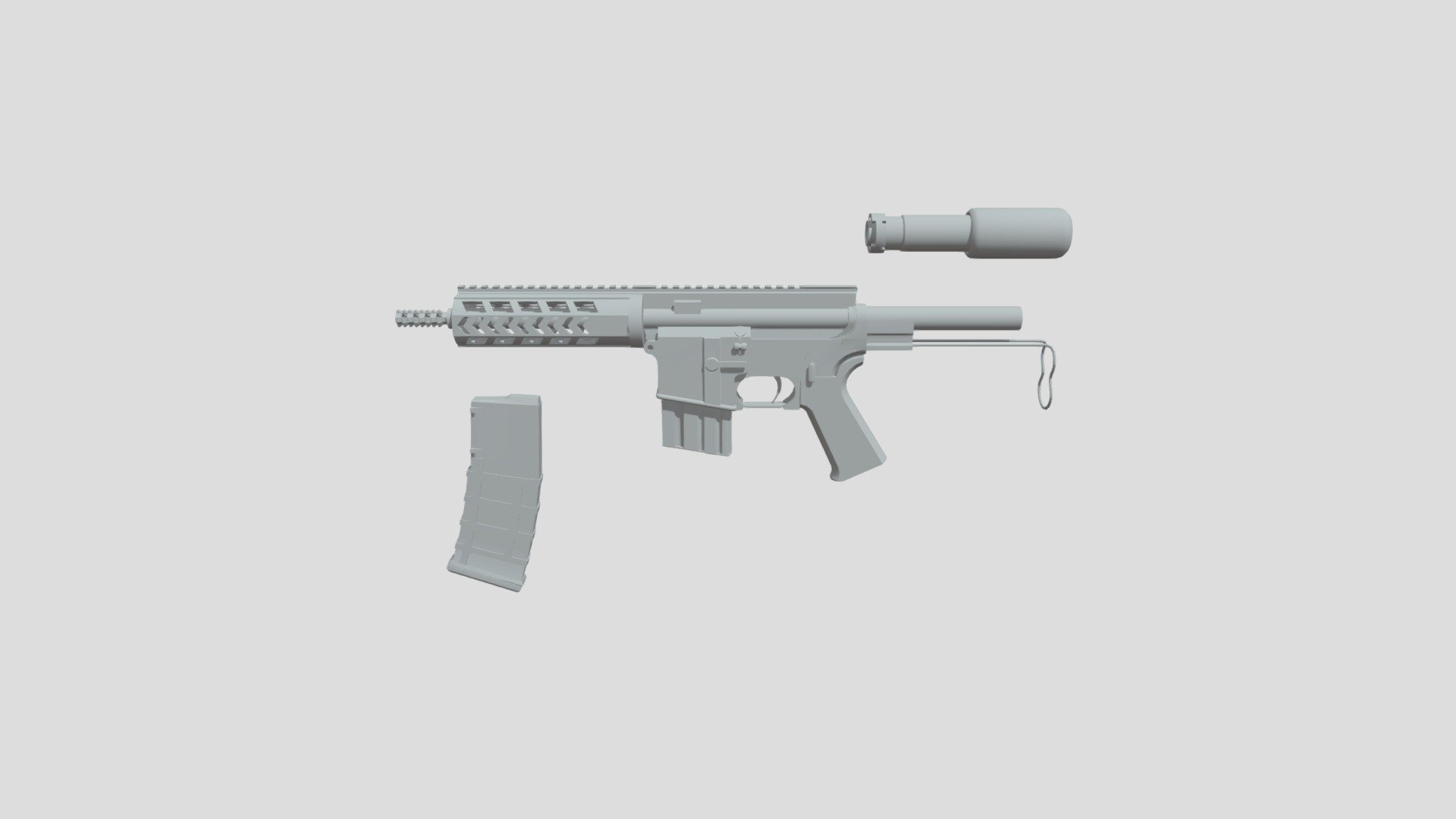 AR 15 Assault Rifle