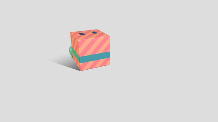 Present-kun 3D Model