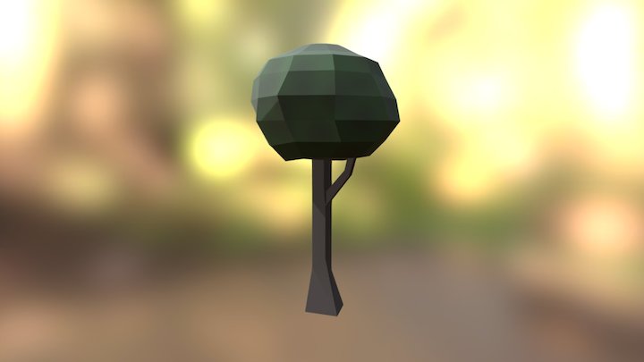 Forest Tree 3D Model