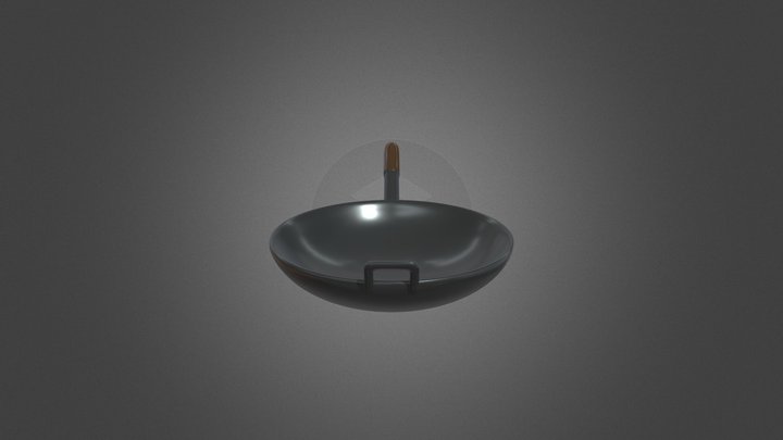 Wok Model 3D Model