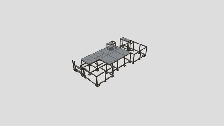 Estrutura 3D Model