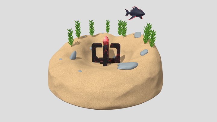 Underwater Scene 3D Model