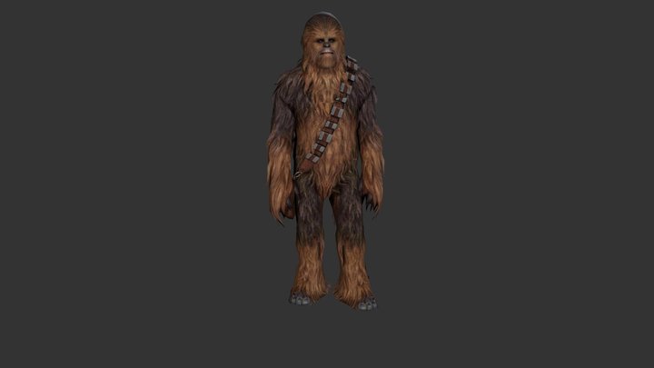 Chewbacca A 3d Model Collection By Ders5 Ders5 Sketchfab