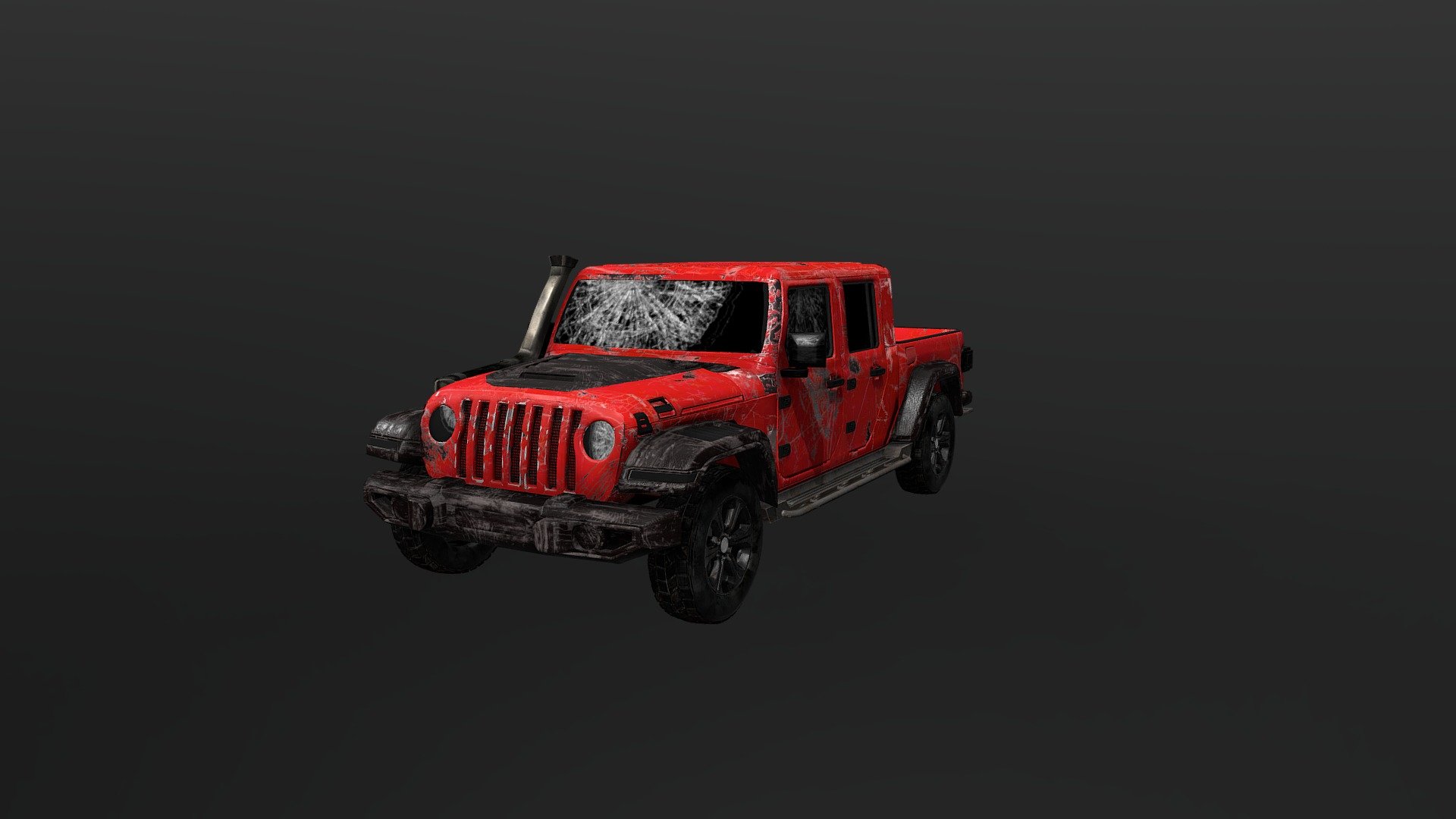 Abandoned Jeep Gladiator