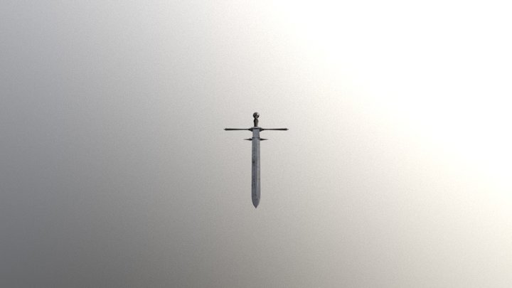 Dark Souls Zweihander Sword 3D Model