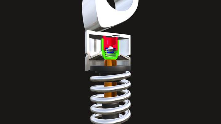 Botador Hidráulico 3D Model