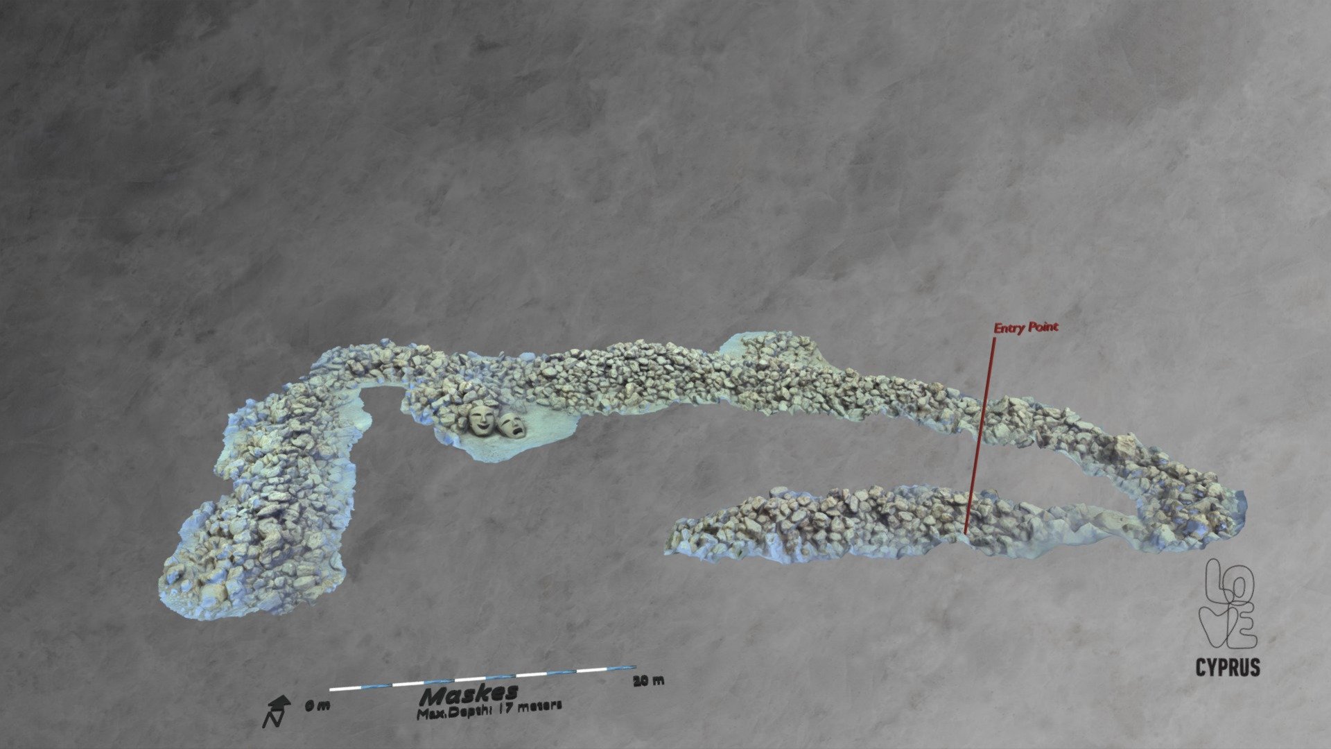 The Structures (Masks) — Sketchfab embed 3D viewer