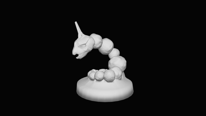 Onix Pokemon 4 Tall 3D Printed 