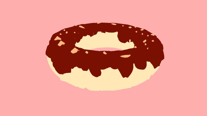 Donut 🍩 3D Model