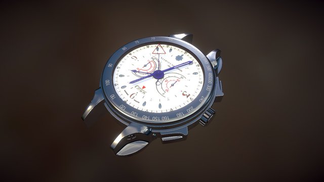Wristwatch 3D Model